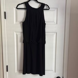 White House Black Market Classic Black Mini Dress